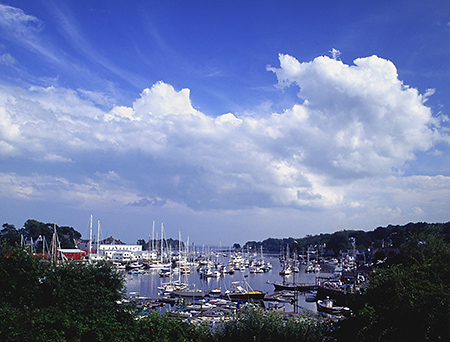 Camden Harbor After the Storm, Maine